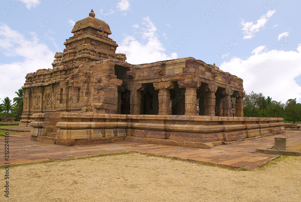 Sangamesvara temple the Vijesvara, Pattadakal temple complex, Pattadakal, Karnataka
