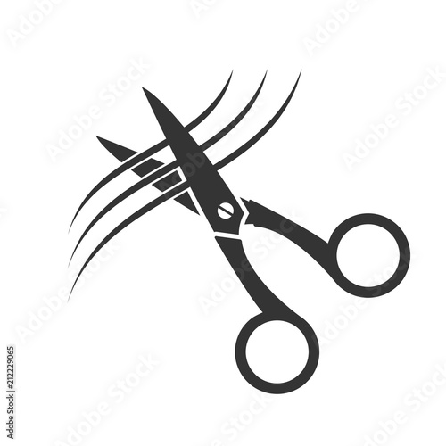 Hair test icon