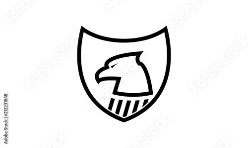 Eagle shield logo