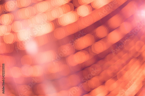 orange pink defocused round bokeh texture  background, luxury background