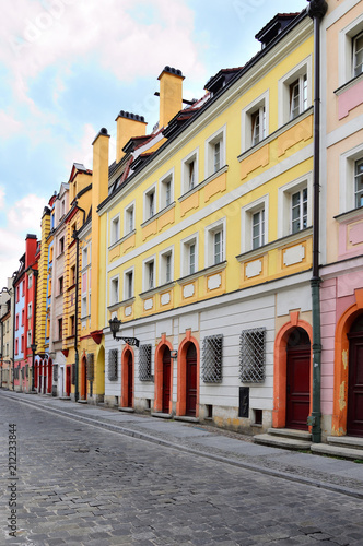 Kolorowe kamienice na wrocławskim rynku. © W Korczewski