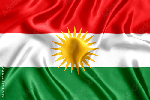 Flag of Kurdish Silk