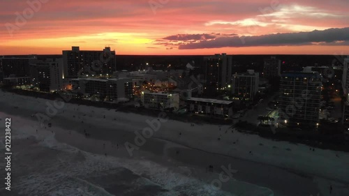 Wallpaper Mural Sunset in Myrtle Beach Torontodigital.ca