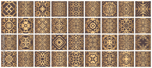 Tiles Bundle Golden Brown