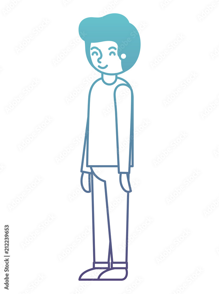 young man avatar character vector illustration design young man avatar character vector illustration design