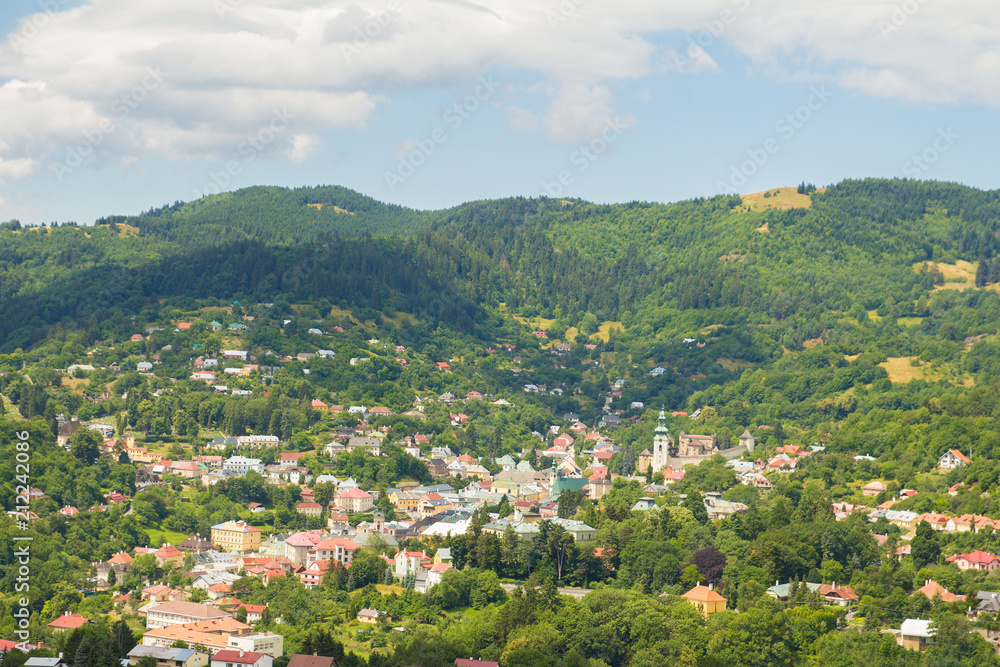 Banska Stiavnica landscape