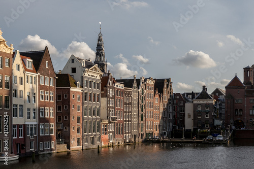 Photography Amsterdam warehouses at sunset