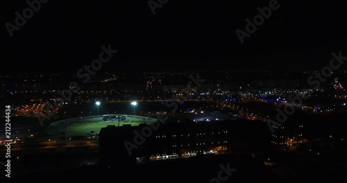Wallpaper Mural Aerial Drone shot over alexandria sports club Torontodigital.ca