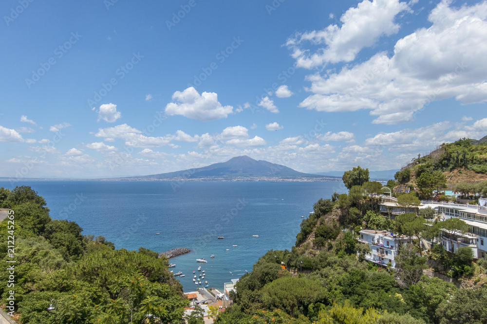 Vico Equense, beautiful landscape in south Italy