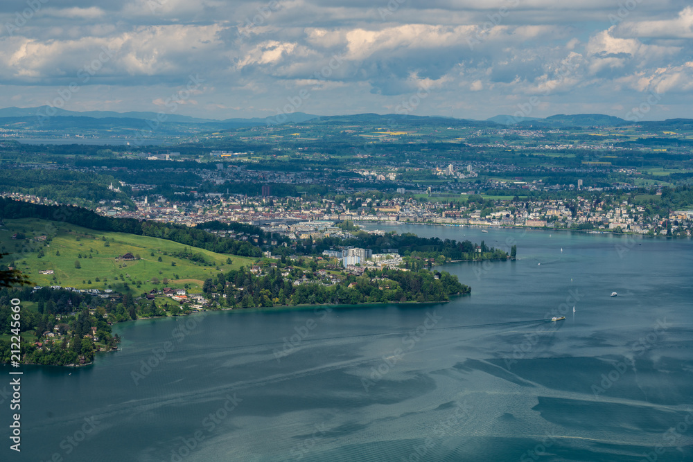 Swiss, Lake Lucerne view