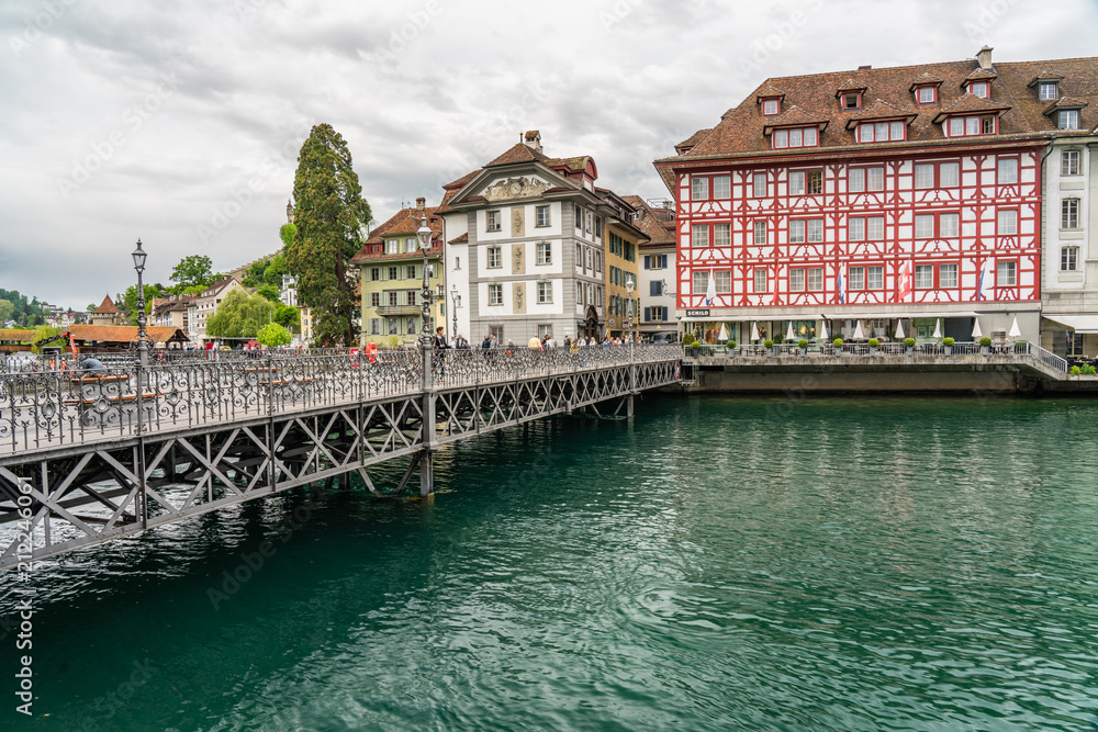 Swiss, Lucerne city view