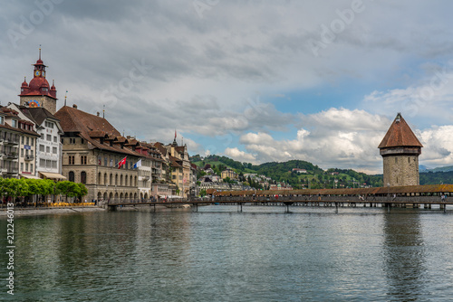 Swiss, Lucerne city view