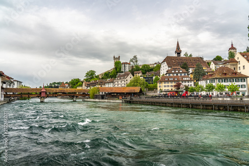 Swiss, Lucerne city view