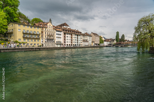 Swiss, Lucerne city view