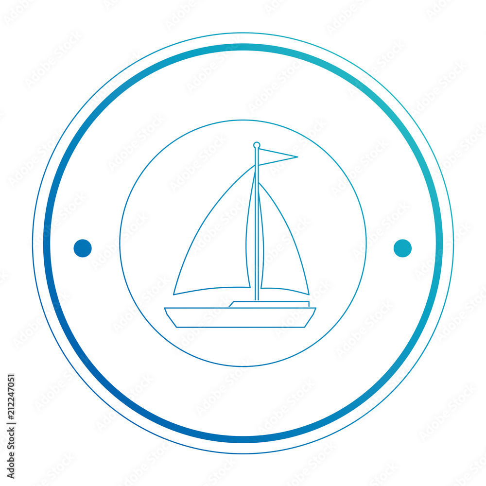 sailboat travel seal stamp vector illustration design sailboat travel seal stamp vector illustration design
