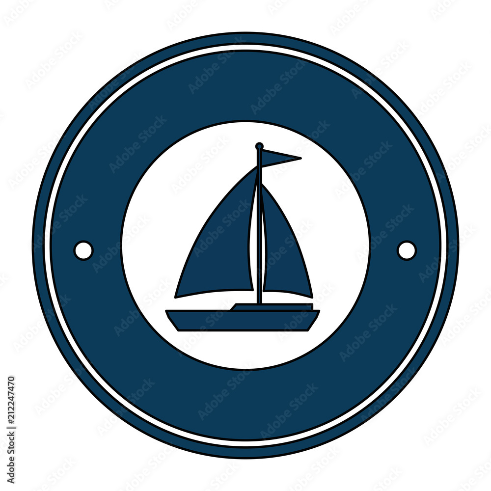 sailboat travel seal stamp vector illustration design sailboat travel seal stamp vector illustration design