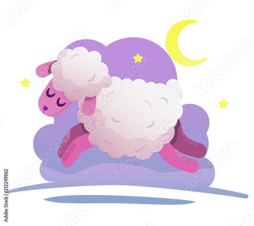 Sheep which helps you fall asleep