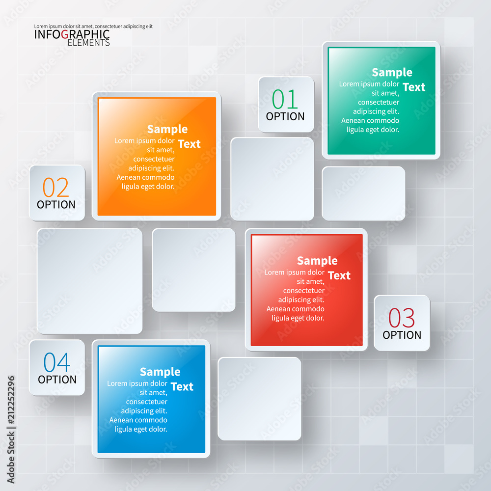 Abstract 3D Paper Infographics Abstract 3D Paper Infographics