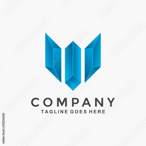 Free Download Letter M logo design - GFXLoad