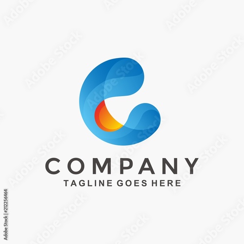 Letter C logo