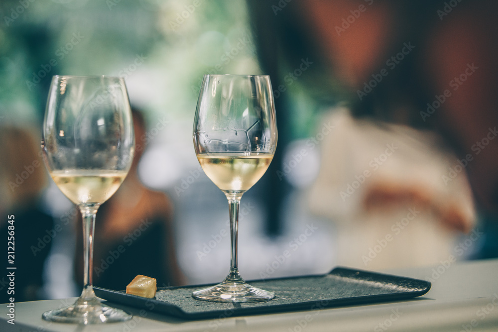 Champagne and wine tasting
