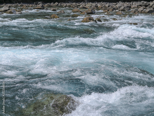 View of Vicente Perez Rosales National Park on Chile, South America photo