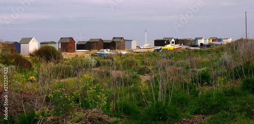 Kingsdown Beach near Dover in Kent England photo