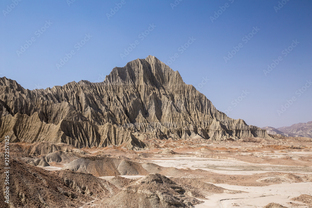 Obraz premium Badlands of Chabahar, Sistan and Baluchistan, Iran
