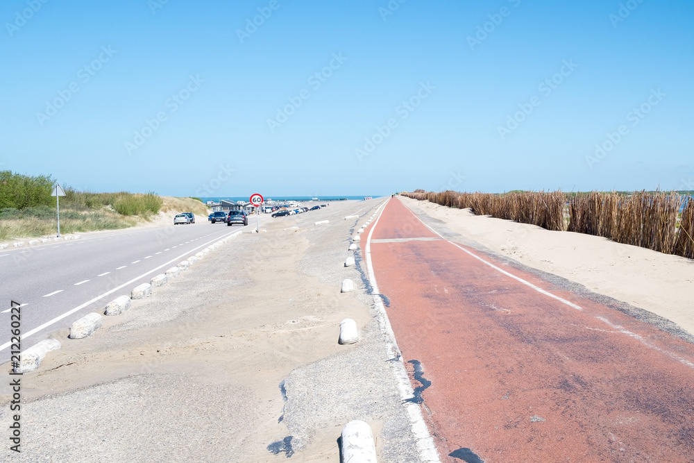 Fotografie Fahrradweg