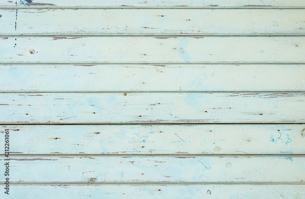 Naklejka premium Vintage grunge wooden planks background texture
