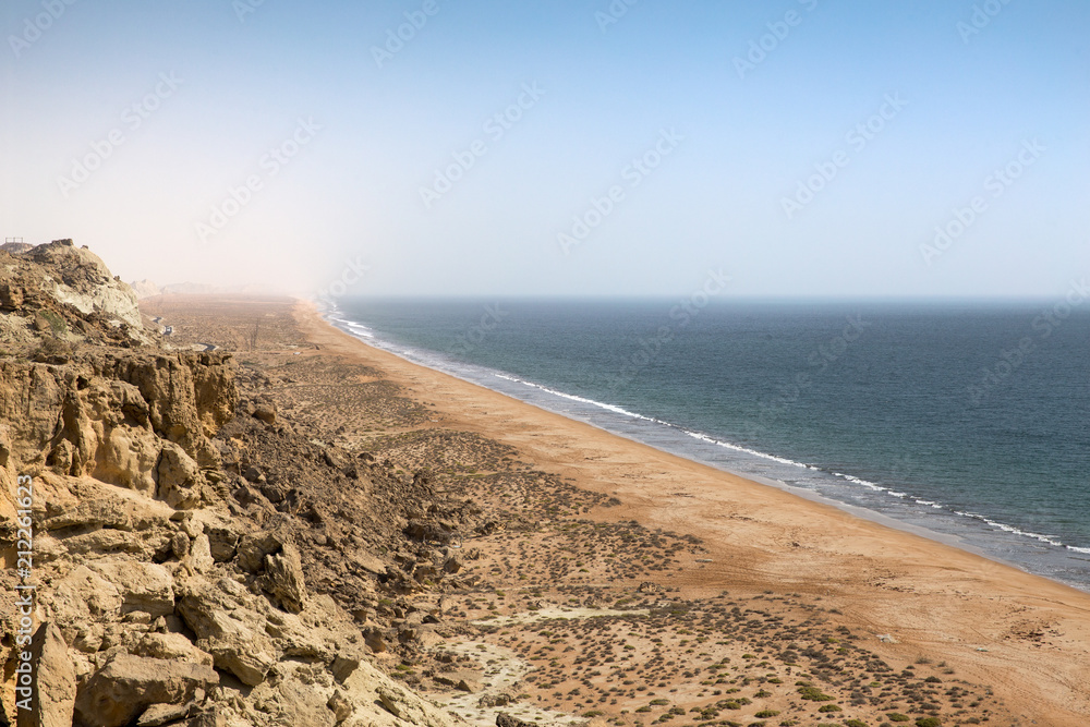 Obraz premium Coast of Chabahar, Sistan and Baluchistan, Iran