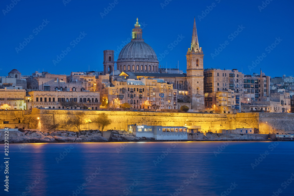 Valletta & Blue Hour