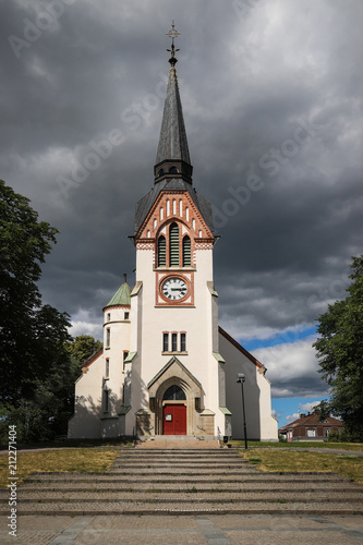 Old church in Sweden photo