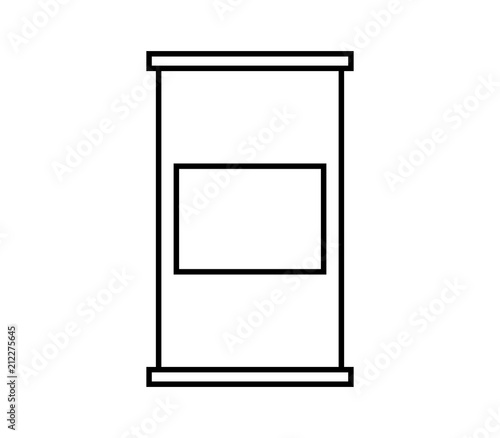 food tin icon