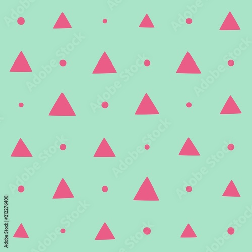 Free Download Seamless pattern with small triangles. Vector repeating texture. - GFXLoad