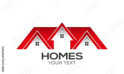 Homes for Sale Vector logo design