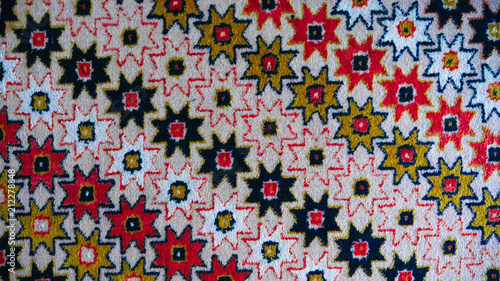 Colored carpet
