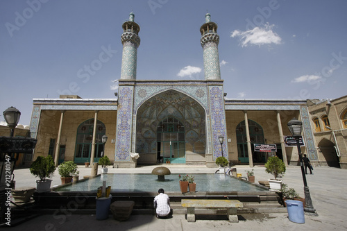 Friday mosque in Hamadan, Iran photo