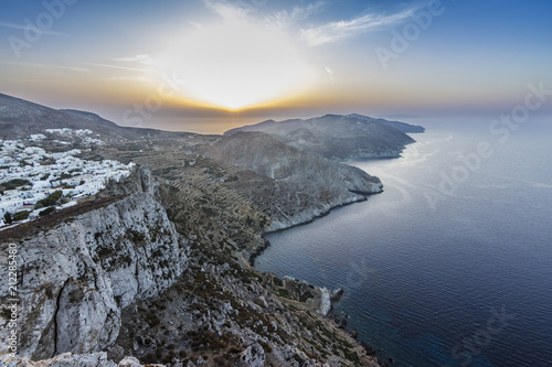 Wallpaper Mural Folegandros, a very small greek island close to Santorini but much more relaxing than this one, just a few people an impressive landscapes like the old city of Chora Torontodigital.ca