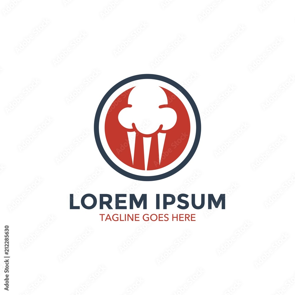 Pop Corn Logo Template Pop Corn Logo Template