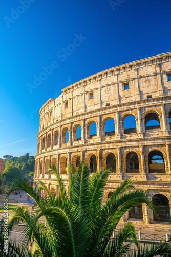 Obraz na płótnie View of Colosseum in Rome, Italy