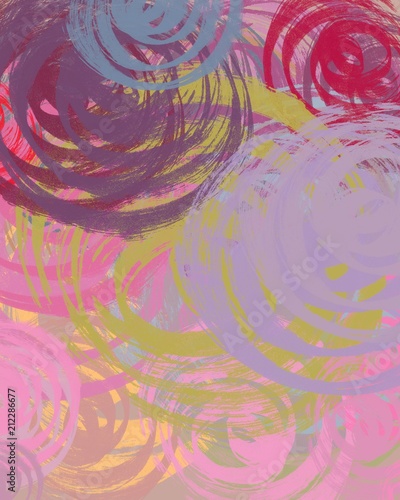 Abstract painting on canvas. Hand made art. Colorful texture. Modern artwork. Strokes of fat paint. Brushstrokes. Contemporary art. Artistic background image.