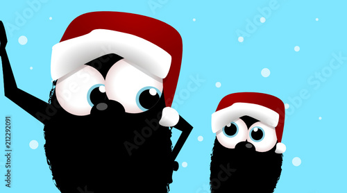 Monster Weihnachtsgruß