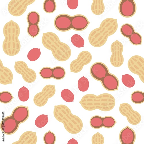 peanut seamless pattern for wallpaper or wrapping paper