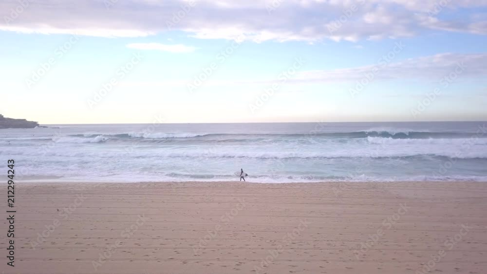 Aerial / Drone shots of Bondi Beach and Bronte Beach, Sydney Australia. Aerial / Drone shots of Bondi Beach and Bronte Beach, Sydney Australia.