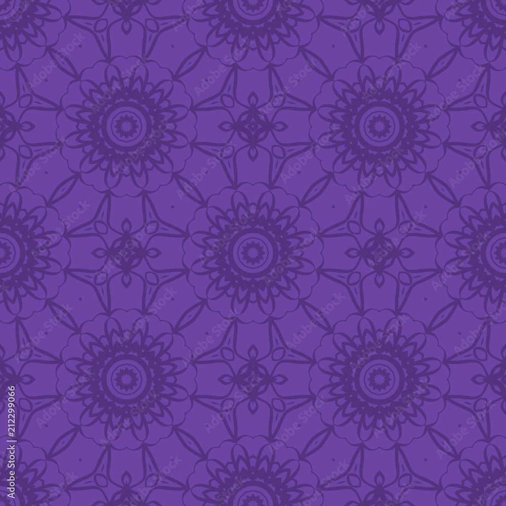 Vector illustration. pattern with floral mandala, decorative seamless ornament. design for print fabric, bandana. Vector illustration. pattern with floral mandala, decorative seamless ornament. design for print fabric, bandana.