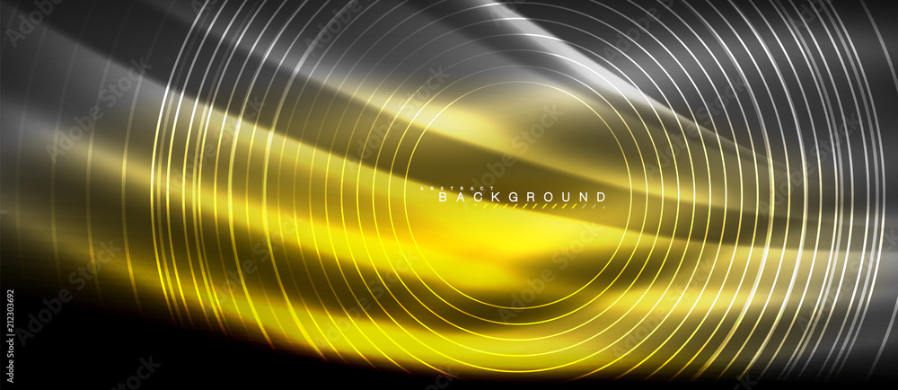 Neon glowing lines, magic energy space light concept, abstract background wallpaper design Neon glowing lines, magic energy space light concept, abstract background wallpaper design
