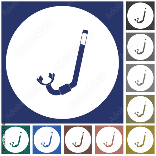 Diving Snorkel Icon