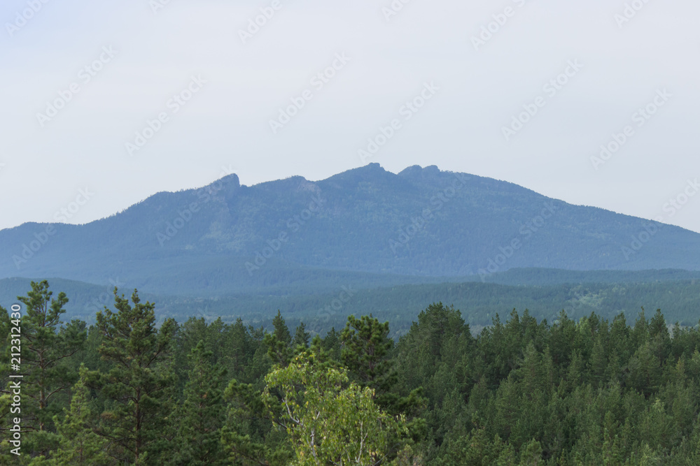Borovoe, Burabay, spruce, mountains