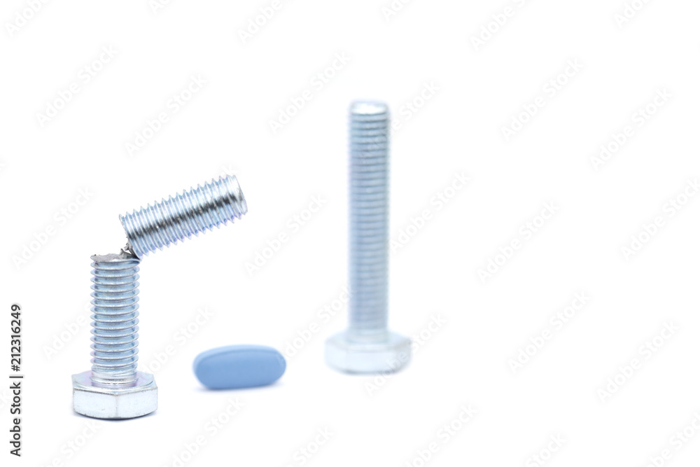 set of screw like abstract concept of male impotence set of screw like abstract concept of male impotence